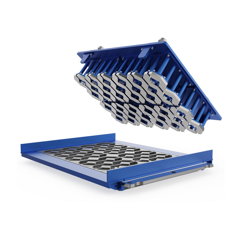 بچوں کے کھیل کے علاقے میں کنکریٹ بلاک سانچوں کا اطلاق