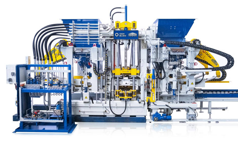 اعلیٰ کارکردگی والے کنکریٹ بلاکس کے لیے جدید اینٹوں کی مشین
